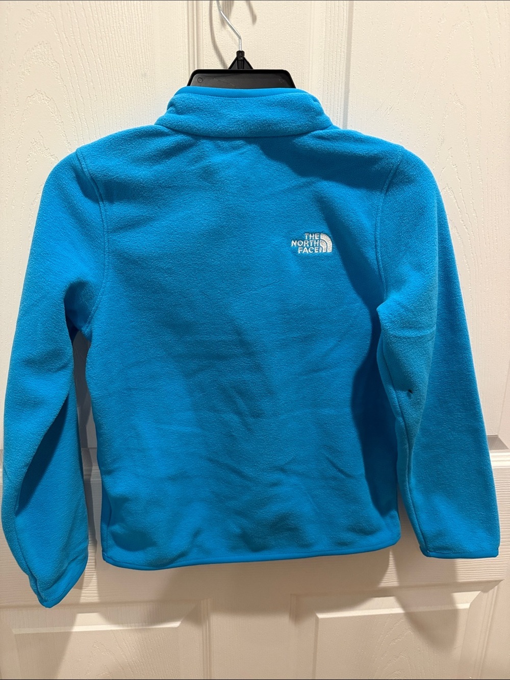 The North Face Bright Turquoise Half-Zip Fleece Pullover - Picture 4 of 4